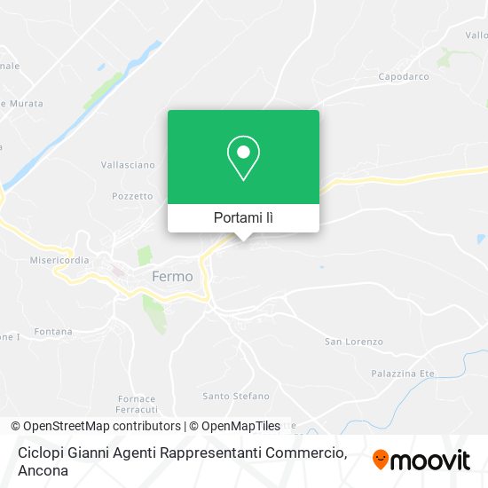 Mappa Ciclopi Gianni Agenti Rappresentanti Commercio