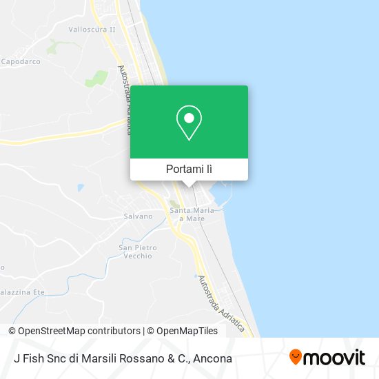 Mappa J Fish Snc di Marsili Rossano & C.