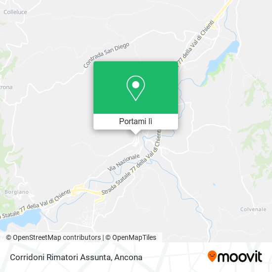 Mappa Corridoni Rimatori Assunta