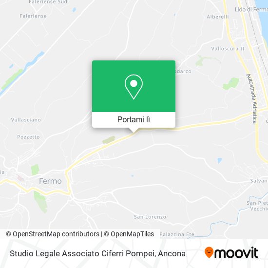 Mappa Studio Legale Associato Ciferri Pompei