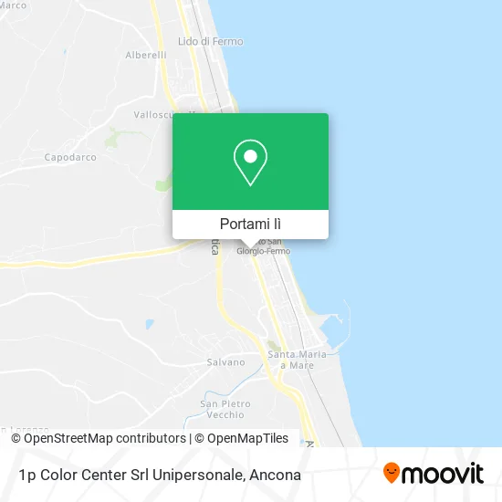 Mappa 1p Color Center Srl Unipersonale