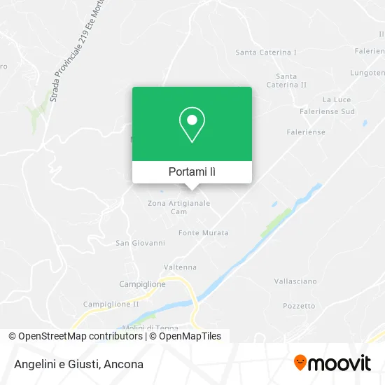 Mappa Angelini e Giusti