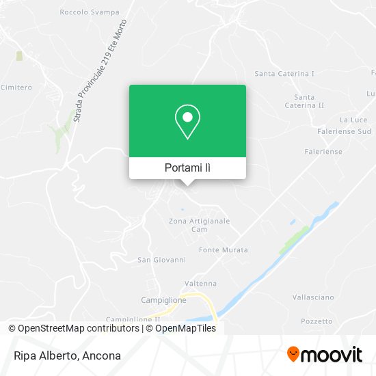 Mappa Ripa Alberto