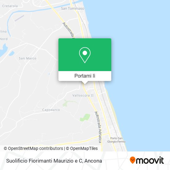 Mappa Suolificio Fiorimanti Maurizio e C