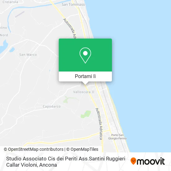 Mappa Studio Associato Cis dei Periti Ass.Santini Ruggieri Callar Violoni