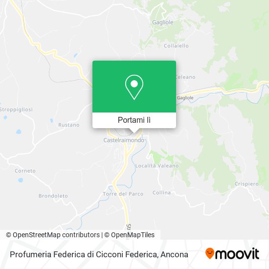 Mappa Profumeria Federica di Cicconi Federica