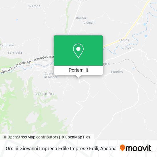 Mappa Orsini Giovanni Impresa Edile Imprese Edili