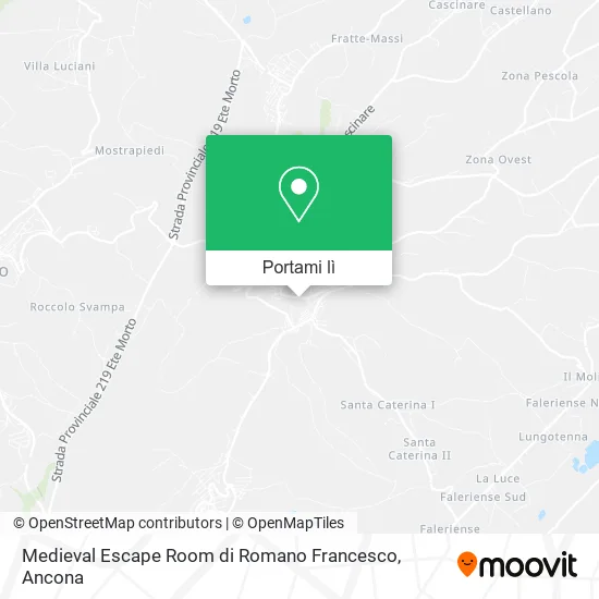 Mappa Medieval Escape Room di Romano Francesco