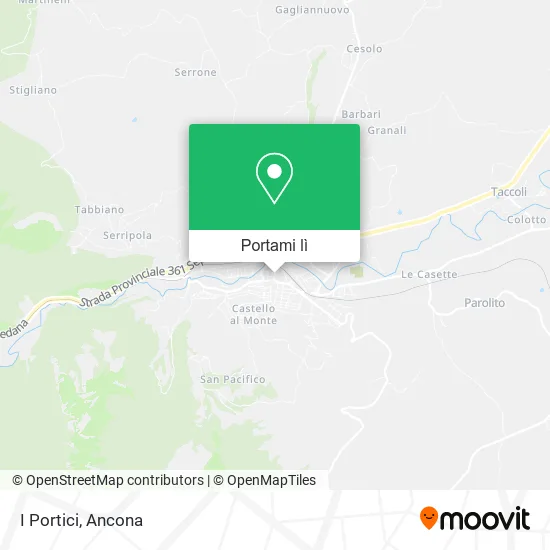 Mappa I Portici
