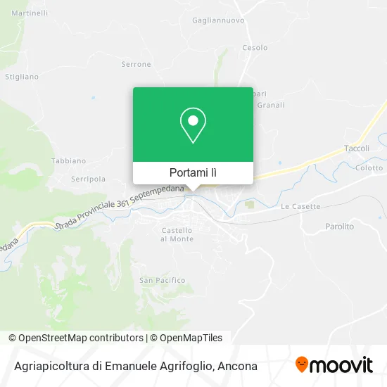 Mappa Agriapicoltura di Emanuele Agrifoglio