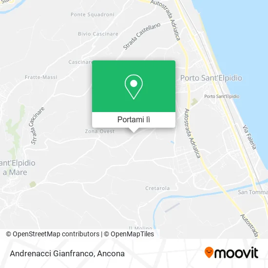 Mappa Andrenacci Gianfranco