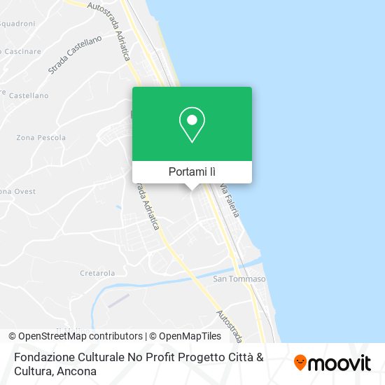 Mappa Fondazione Culturale No Profit Progetto Città & Cultura