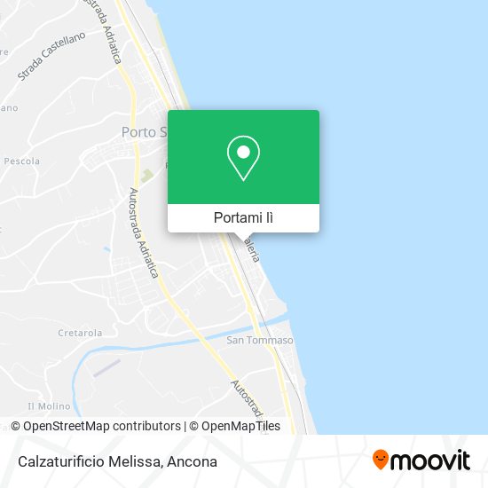 Mappa Calzaturificio Melissa
