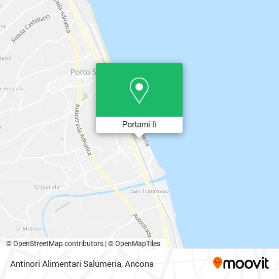 Mappa Antinori Alimentari Salumeria