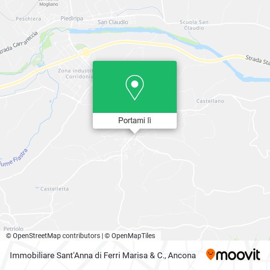Mappa Immobiliare Sant'Anna di Ferri Marisa & C.