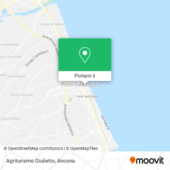 Mappa Agriturismo Giulietto