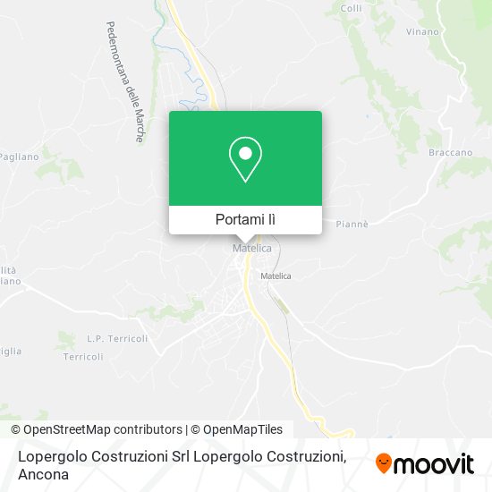 Mappa Lopergolo Costruzioni Srl Lopergolo Costruzioni