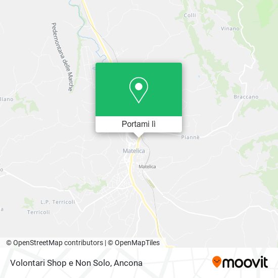 Mappa Volontari Shop e Non Solo
