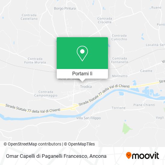 Mappa Omar Capelli di Paganelli Francesco
