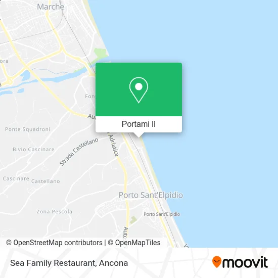 Mappa Sea Family Restaurant