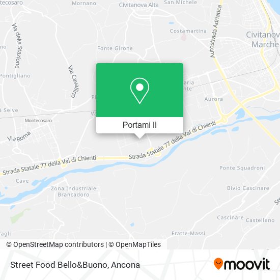 Mappa Street Food Bello&Buono