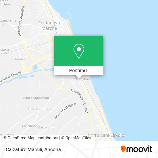 Mappa Calzature Marsili