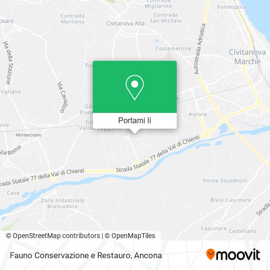 Mappa Fauno Conservazione e Restauro