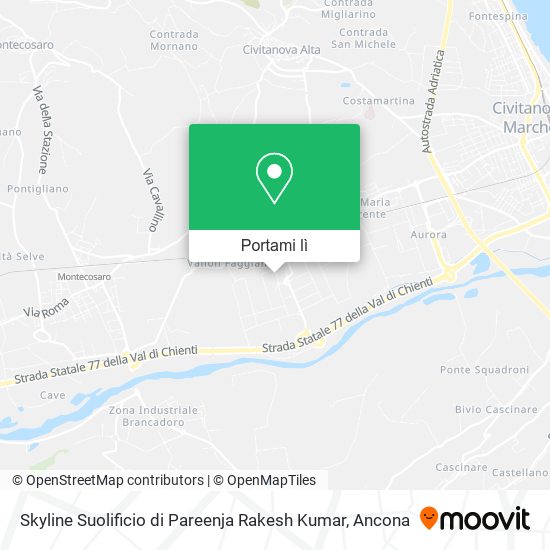 Mappa Skyline Suolificio di Pareenja Rakesh Kumar