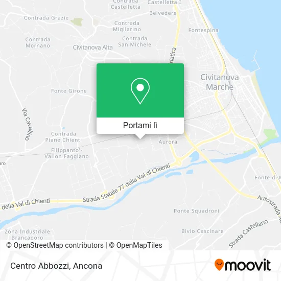 Mappa Centro Abbozzi