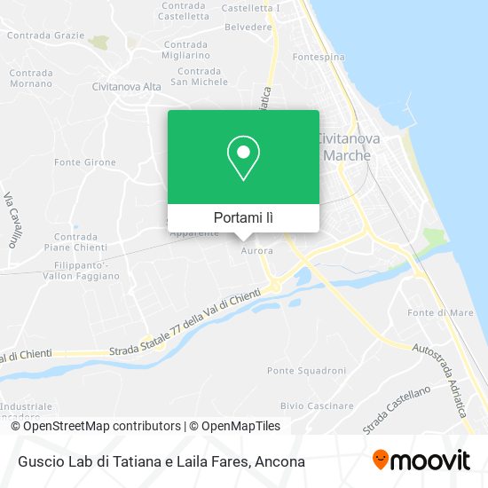 Mappa Guscio Lab di Tatiana e Laila Fares