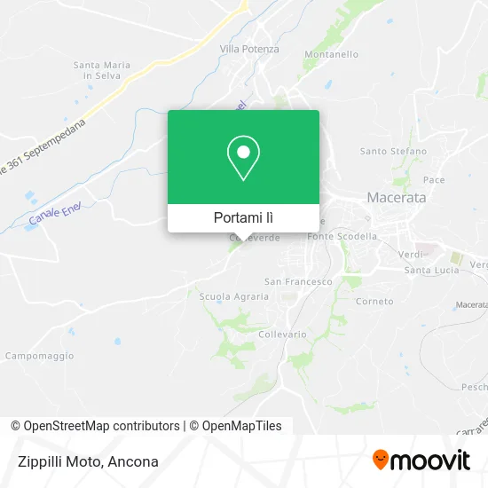 Mappa Zippilli Moto