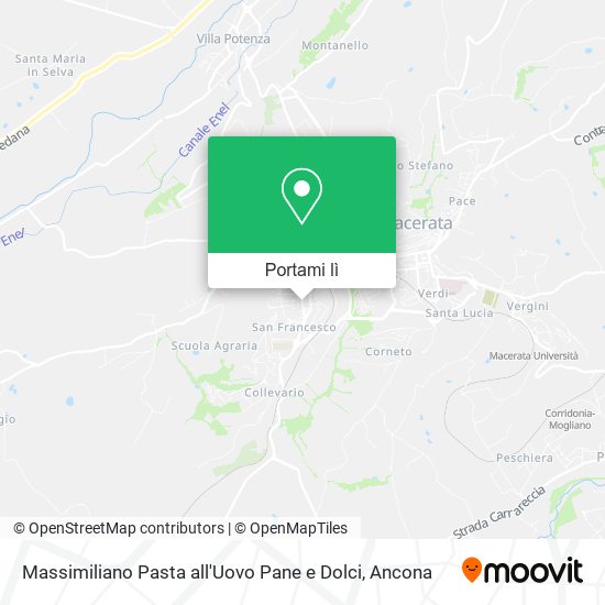 Mappa Massimiliano Pasta all'Uovo Pane e Dolci