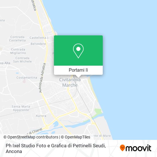 Mappa Ph Ixel Studio Foto e Grafica di Pettinelli Seudi