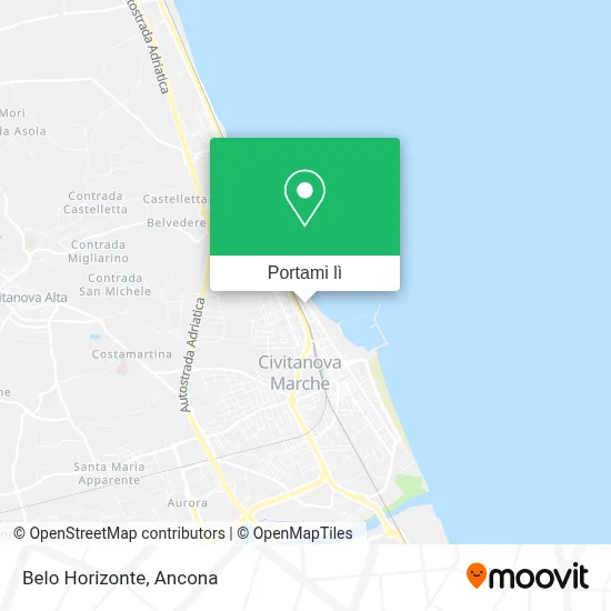 Mappa Belo Horizonte