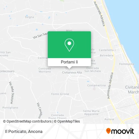 Mappa Il Porticato