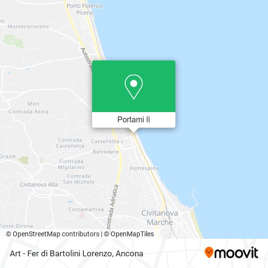 Mappa Art - Fer di Bartolini Lorenzo