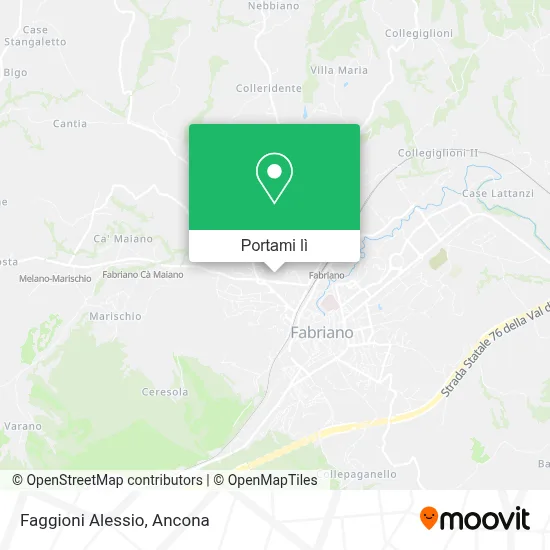 Mappa Faggioni Alessio