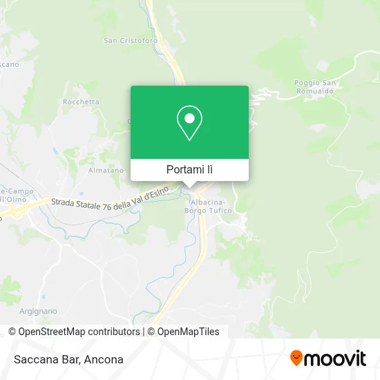 Mappa Saccana Bar