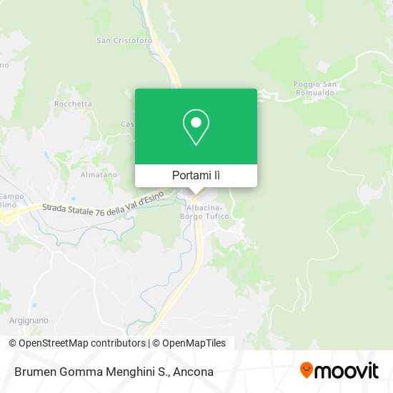 Mappa Brumen Gomma Menghini S.