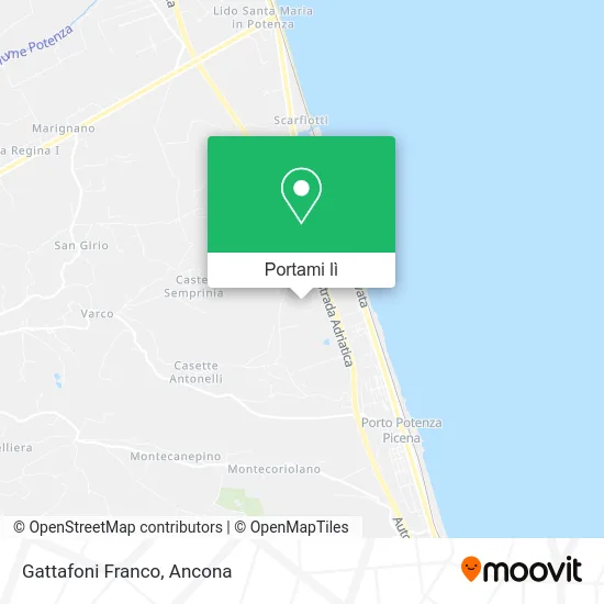 Mappa Gattafoni Franco