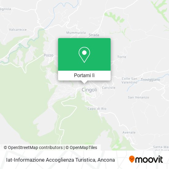 Mappa Iat-Informazione Accoglienza Turistica