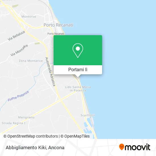 Mappa Abbigliamento Kiki