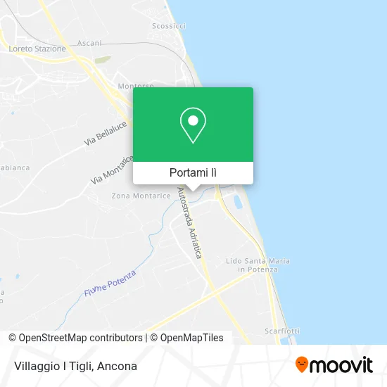 Mappa Villaggio I Tigli