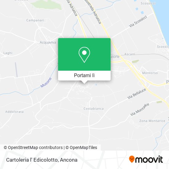 Mappa Cartoleria l' Edicolotto