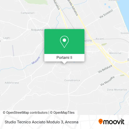 Mappa Studio Tecnico Aociato Modulo 3