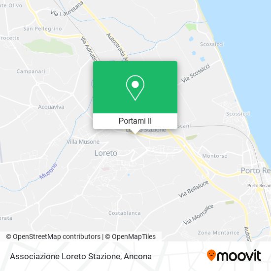 Mappa Associazione Loreto Stazione