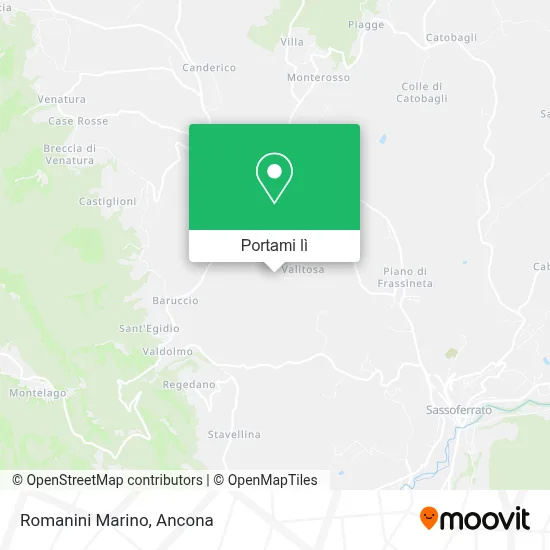 Mappa Romanini Marino