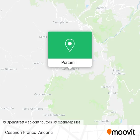 Mappa Cesandri Franco