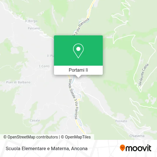 Mappa Scuola Elementare e Materna