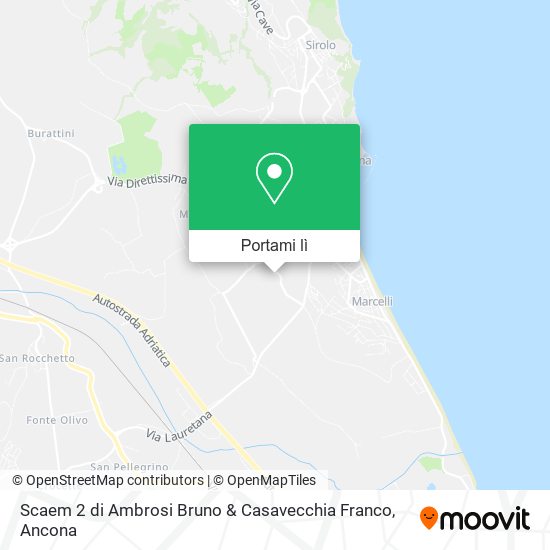 Mappa Scaem 2 di Ambrosi Bruno & Casavecchia Franco